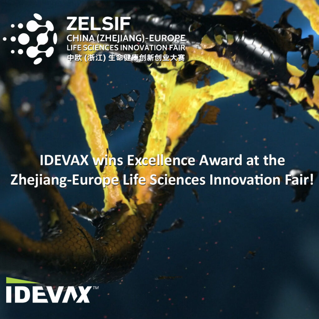 Idevax won ZELSIF excellence award